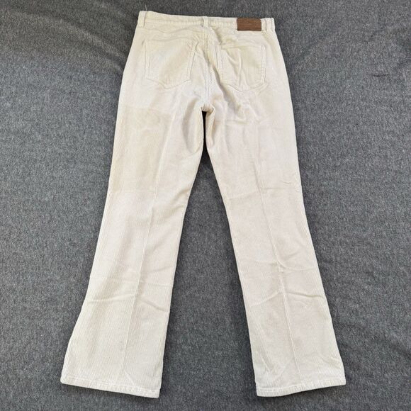 LRL Ralph Lauren Jeans Co. Classic Straight Corduroy Pants, Modern Cream Size 10 - Picture 2 of 8